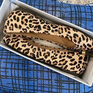 Brand New Sperry Leopard Print Flats